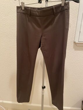 Cynthia Rowley Brown Slim Dress Pants